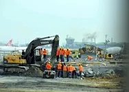 Son dakika: Atatürk Havalimanındaki salgın hastanesinin yapım çalışmaları son sürat devam ediyor