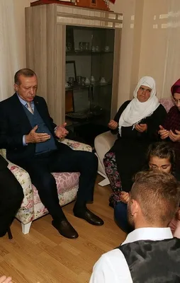 Erdoğan'dan Eren Bülbül'ün ailesine ziyaret