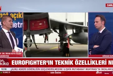 İşte Eurofighter Typhoon’un özellikleri