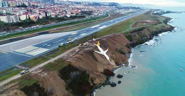 Trabzon’da Pegasus uçağının pistten çıkmasıyla yaşanan kazanın raporu hazırlandı