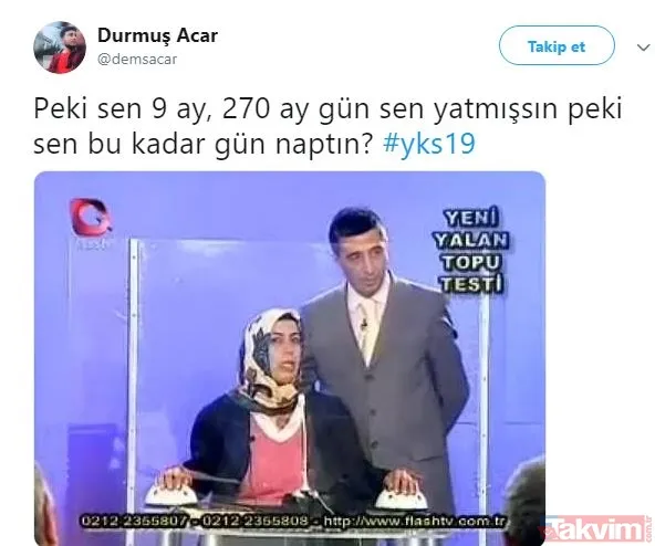 Twitter'da YKS çılgınlığı! TYT soruları öğrencileri isyan ettirdi, İşte birbirinden ilginç YKS paylaşımlar - 4