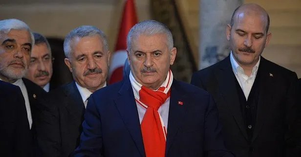 Başbakan Yıldırım Kilis'te konuştu