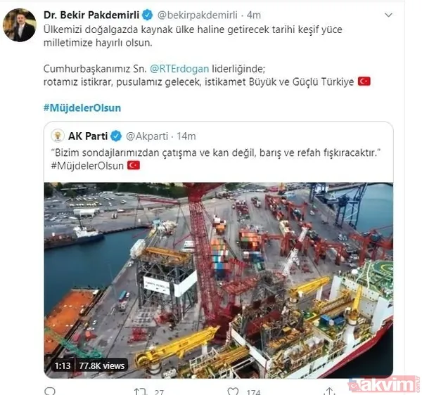 Türkiye'nin tarihi gününde sosyal medyadan büyük destek! - 8