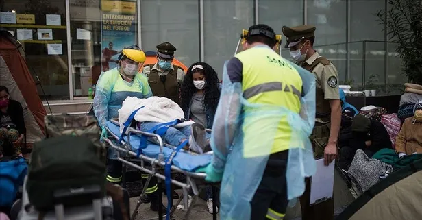 Son dakika: Şili'de Kovid-19 vaka sayısı 100 bini geçti