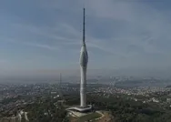 Yayına başlanan Çamlıca Kulesinin son hali havadan görüntülendi! İstanbulun simgelerinden biri olacak