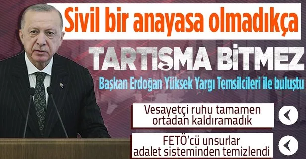 Başkan Erdoğan’dan Yüksek Yargı Temsilcileri ile iftar programında önemli açıklamalarda bulundu