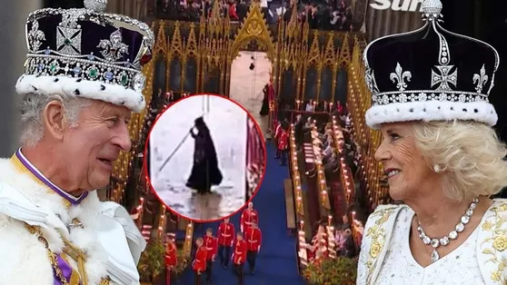 Azrail Kral Charlesın taç giyme töreninde ortaya çıktı Dünyayı sallayan görüntü! 74 yaşında tacına kavuşan Charles...