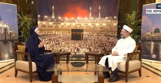 Diyanet İşleri Başkanı Ali Erbaş açıkladı: Türkiye'den 85 bin hacımız var