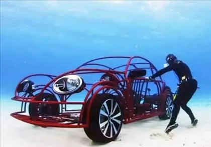 Volkswagen ile köpek balıkları arasında