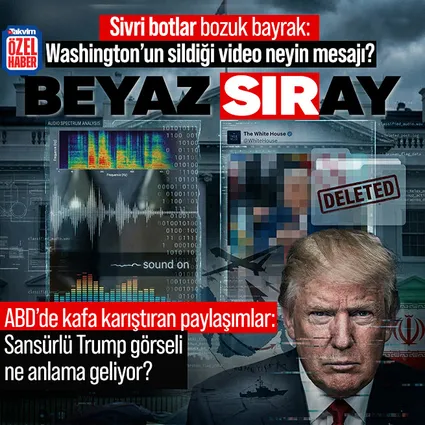 Beyaz Saray’dan gizemli paylaşımlar: Silinen video ve sansürlü Trump görüntüsü ne anlama geliyor?
