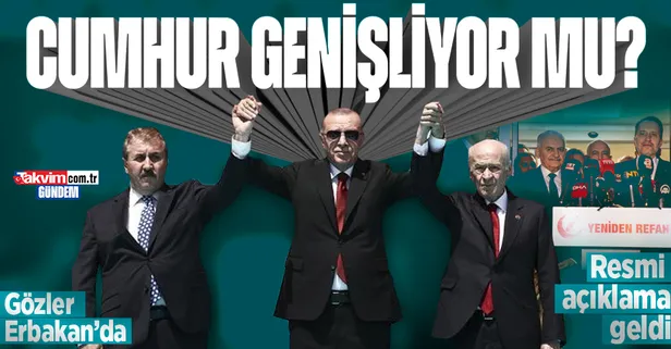 Yeniden Refah'ta karar günü! Cumhur İttifakı için istişareler tamamlandı: Gözler Fatih Erbakan'da