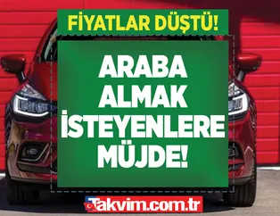 0 ve 2. el Fiat, Ford, Hyundai, Renault, Opel, Dacia, Volkswagen, Kia,  araç fiyat listesi... Otomobil fiyatları düştü! Piyasa tepetaklak %5!