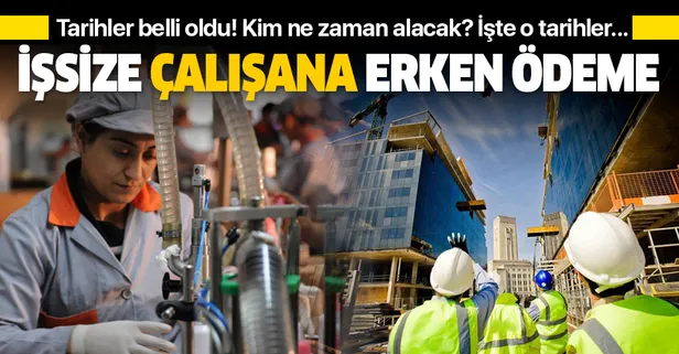 İşsize, çalışana erken ödeme