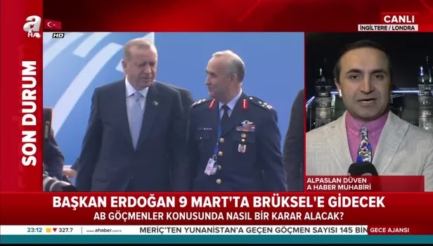 Başkan Erdoğan’da Brüksel’e kritik ziyaret