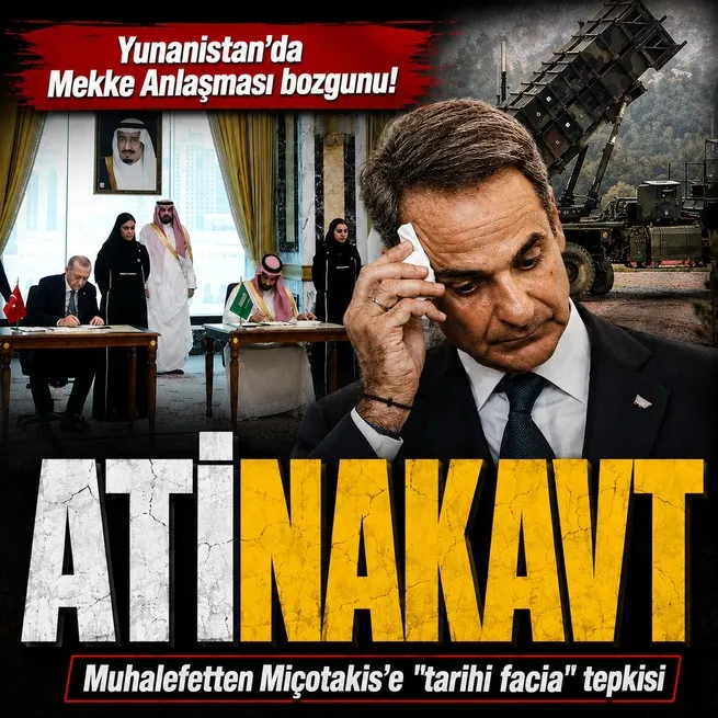 Mekke Anlaşması Atinayı karıştırdı: Yunan muhalefetinden hükümete facia tepkisi