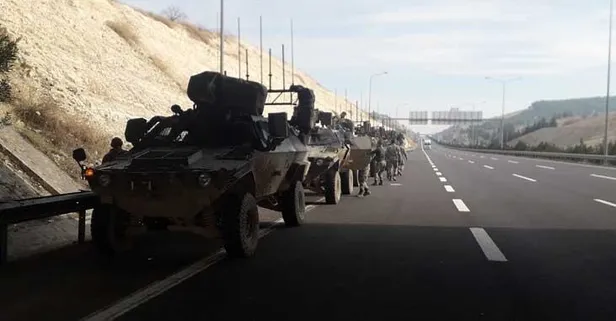 Suriye'nin kuzeyinden sıcak kare! Birlikler yer değiştiriyor