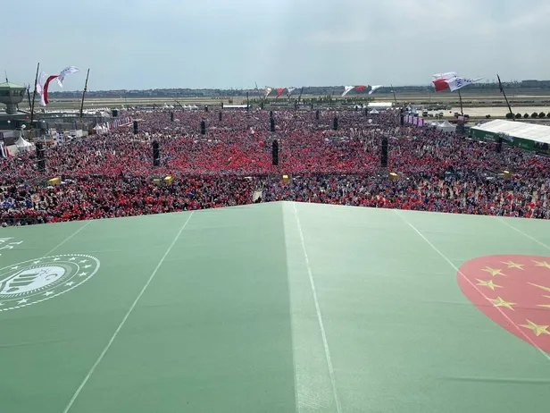 İstanbul'un Fethi'nin coşkusu Atatürk Havalimanı Millet Bahçesi'nde! Başkan Erdoğan'dan tarihi mesajlar: Son nefesimize kadar buradayız-3