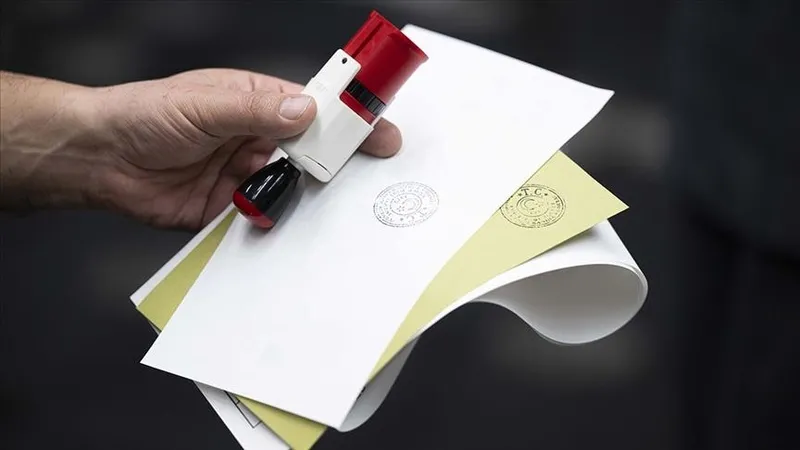 Seçime katılacak siyasi partilerin oy pusulasındaki yerleri belli oldu! AK Parti oy pusulasında 1. sırada-5