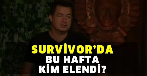 Beklenmedik veda! Survivor’da adaya kim veda etti? 7 Temmuz Survivor kim elendi, kim gitti?