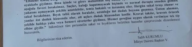 CHP'li Mansur Yavaş’tan faşizan baskı! Sakalı yasakladı, kravat takma zorunluluğu getirdi-5