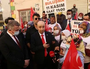 Turgut Aslan, Diyarbakır annelerini ziyaret etti