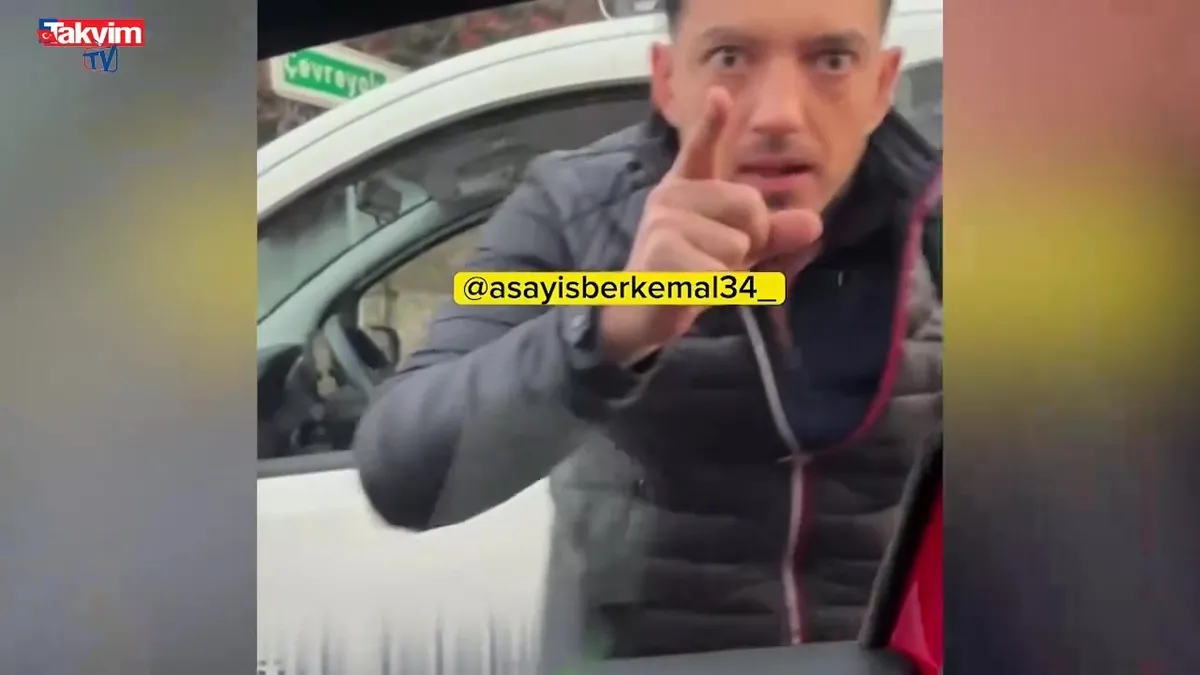 İstanbul'da trafik teröristi dehşet saçtı: Kadın sürücüye böyle küfür etti