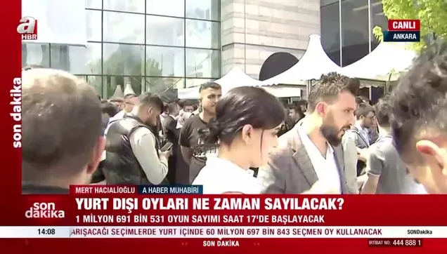 Yurt dışı oyları ne zaman sayılacak?