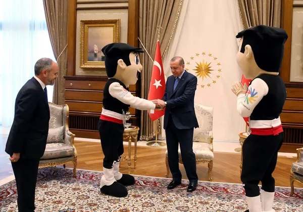 Cumhurbaşkanı Erdoğan'a sürpriz ziyaret-2