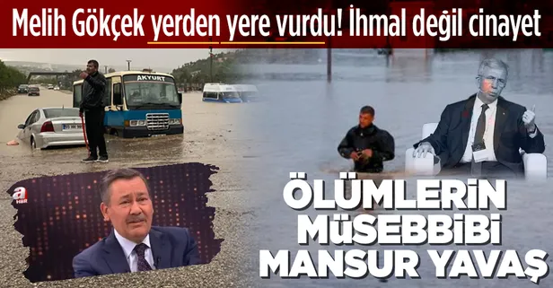 Ankara Büyükşehir Belediyesi Eski Başkanı Melih Gökçek'ten sert açıklamalar: Ölümlerin tek müsebbibi Mansur Yavaş’tır