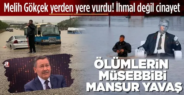 Ankara Büyükşehir Belediyesi Eski Başkanı Melih Gökçek’ten sert açıklamalar: Ölümlerin tek müsebbibi Mansur Yavaş’tır