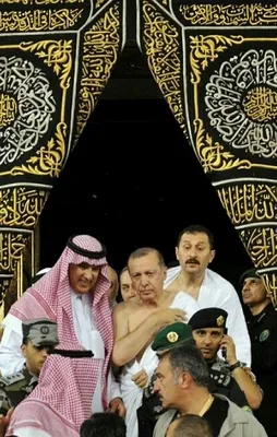 Erdoğan umre yaptı