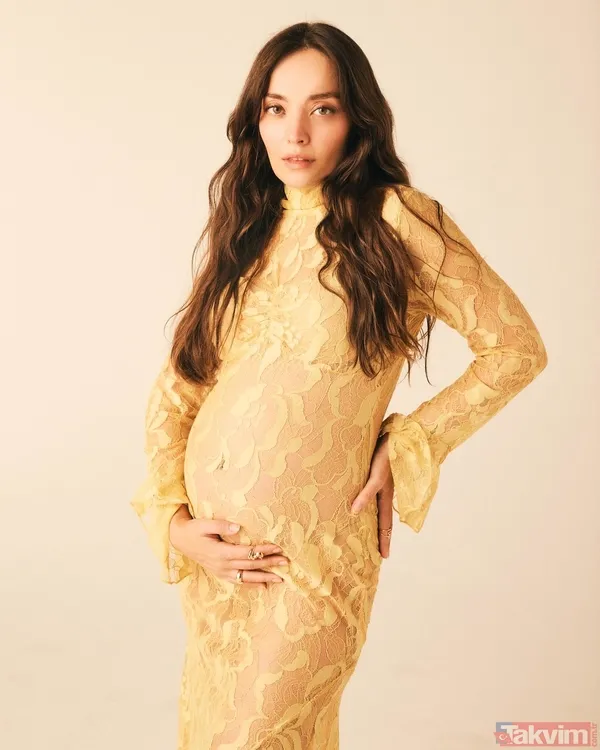 Doğum için gün sayan Zeynep Tuğçe Bayat’tan karnı burnunda pozlar! Cansel Elçin ile 4 yıl önce evlenmişti! - 5