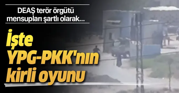 Terör örgütü PYD-YPG-PKK'nın kirli oyunu
