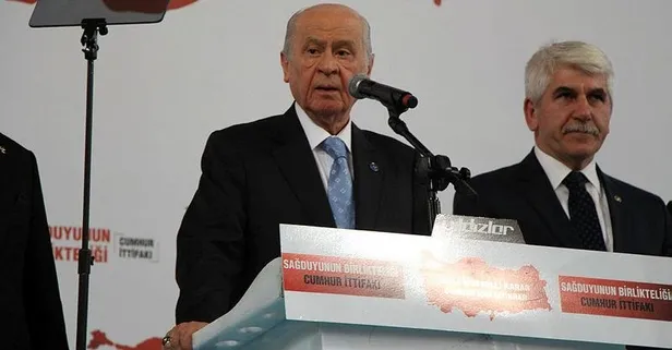 MHP Genel Başkanı Devlet Bahçeli'den önemli açıklamalar