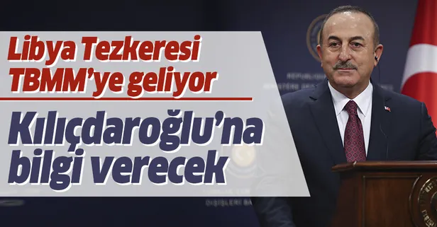 Son dakika: Dışişleri Bakanı Çavuşoğlu, Libya tezkeresi için muhalefetten randevu talep etti