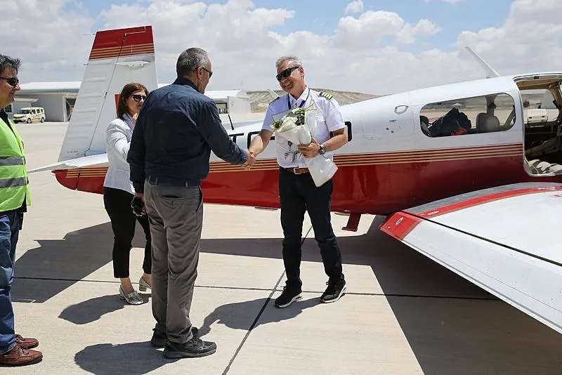 Kaçkar Dağları'nın zirvesine düşen uçağın pilotu 57 yaşındaki emekli elektrik mühendisi ve amatör pilot Mehmet Demirci (AA)