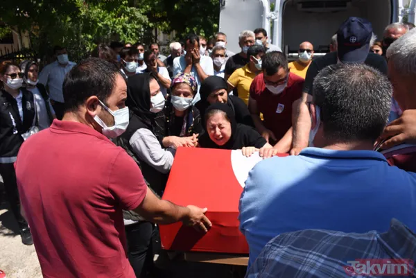 SON DAKİKA: Muğla Marmaris'teki orman yangınında şehit olan Görkem Hasdemir son yolculuğuna uğurlandı - 20