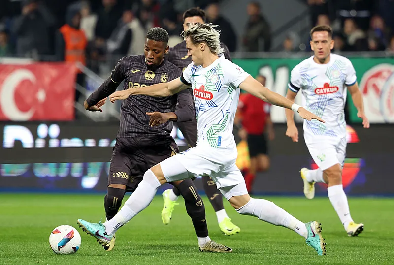 Karadeniz derbisinde kazanan Rize!