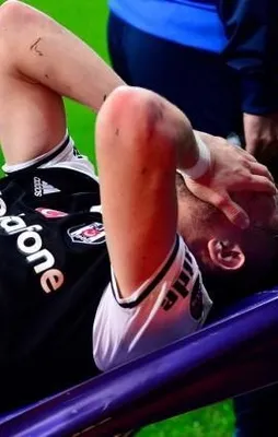 Beşiktaş'ta şok sakatlık!