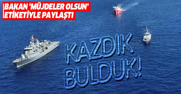 Enerji Bakanı Fatih Dönmez'den 'müjde' paylaşımı: Kazdık, bulduk