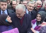 Binali Yıldırım'dan Beykoz'da esnaf ziyareti