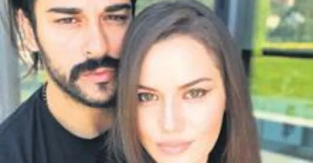 Burak Özçivit ve eşi Fahriye Evcen minik oğulları Karan'a 23 Nisan coşkusu yaşattı