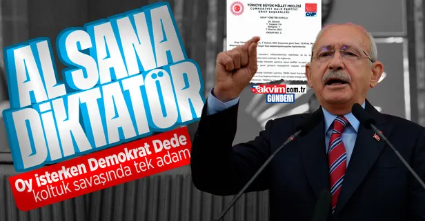 CHP'de diktatörlük yasası: Televizyon ve sosyal medya yasak... Önce Grup Başkanvekili'nden izin alın!