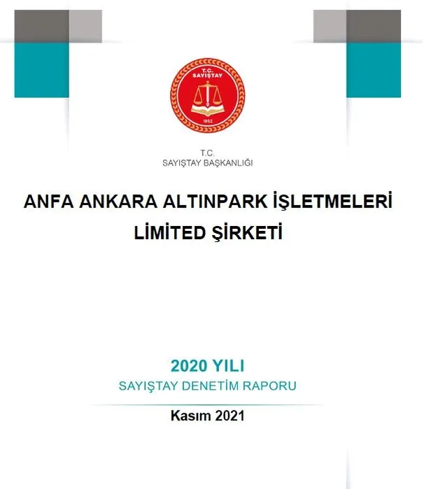 Ankara Büyükşehir Belediyesi şirketlerinden ANFA Ankara Altınpark İşletmeleri Limited Şirketi batıyor!-4
