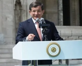 Davutoğlu Şanlıurfa’da müjdeyi verdi