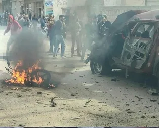 Azez’de bomba yüklü araçla terör saldırısı!