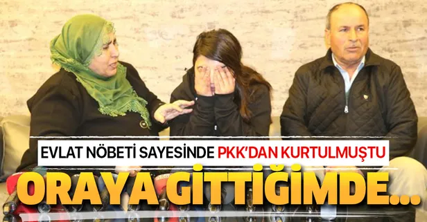 Evlat nöbetinin zaferi! Teröristlerden kaçan Mekiye Kaya, her şeyi anlattı!