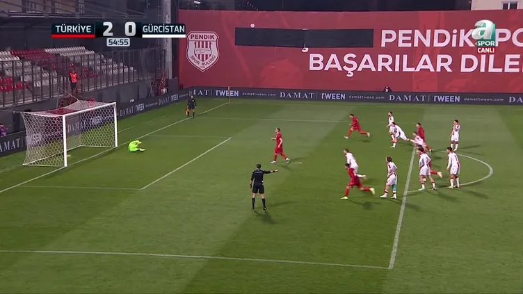Türkiye 2-0 Gürcistan U21 Gol: Bertuğ Yıldırım