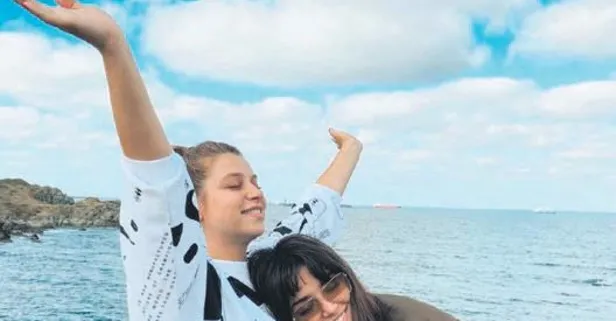 Güzel oyuncu Hande Erçel teyze oldu