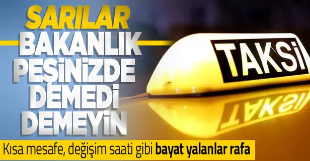 81 ilde ticari taksilere denetim için düğmeye basıldı! Trafikten men dahil yasal işlem yapılacak